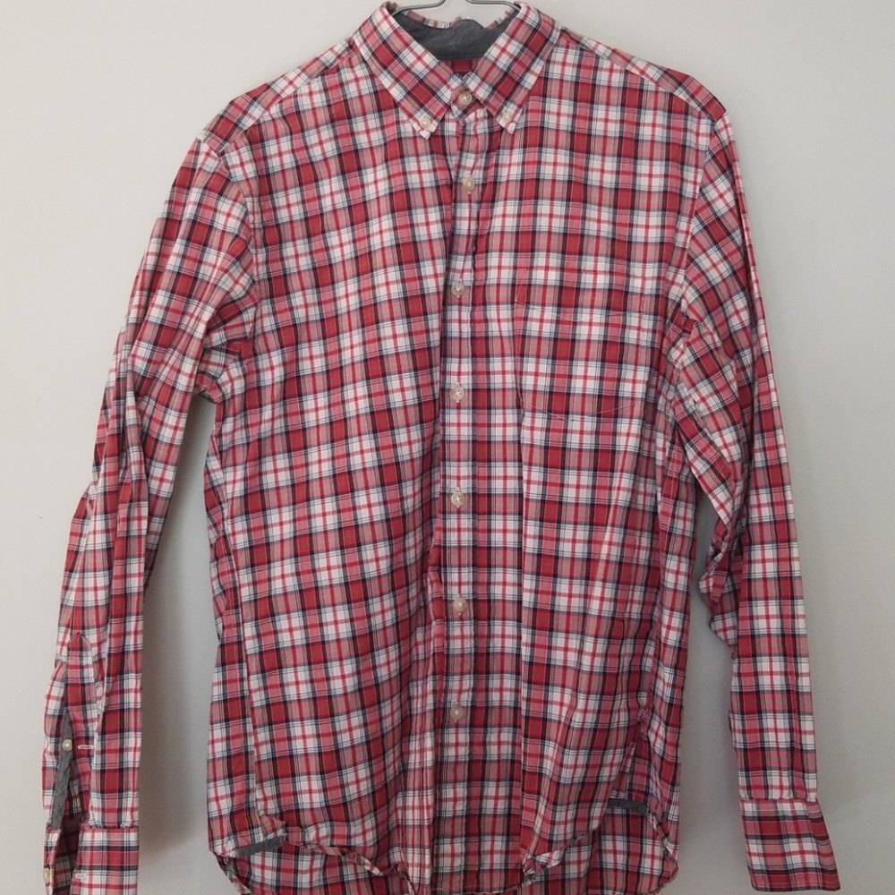 J Crew Plaid Button-down